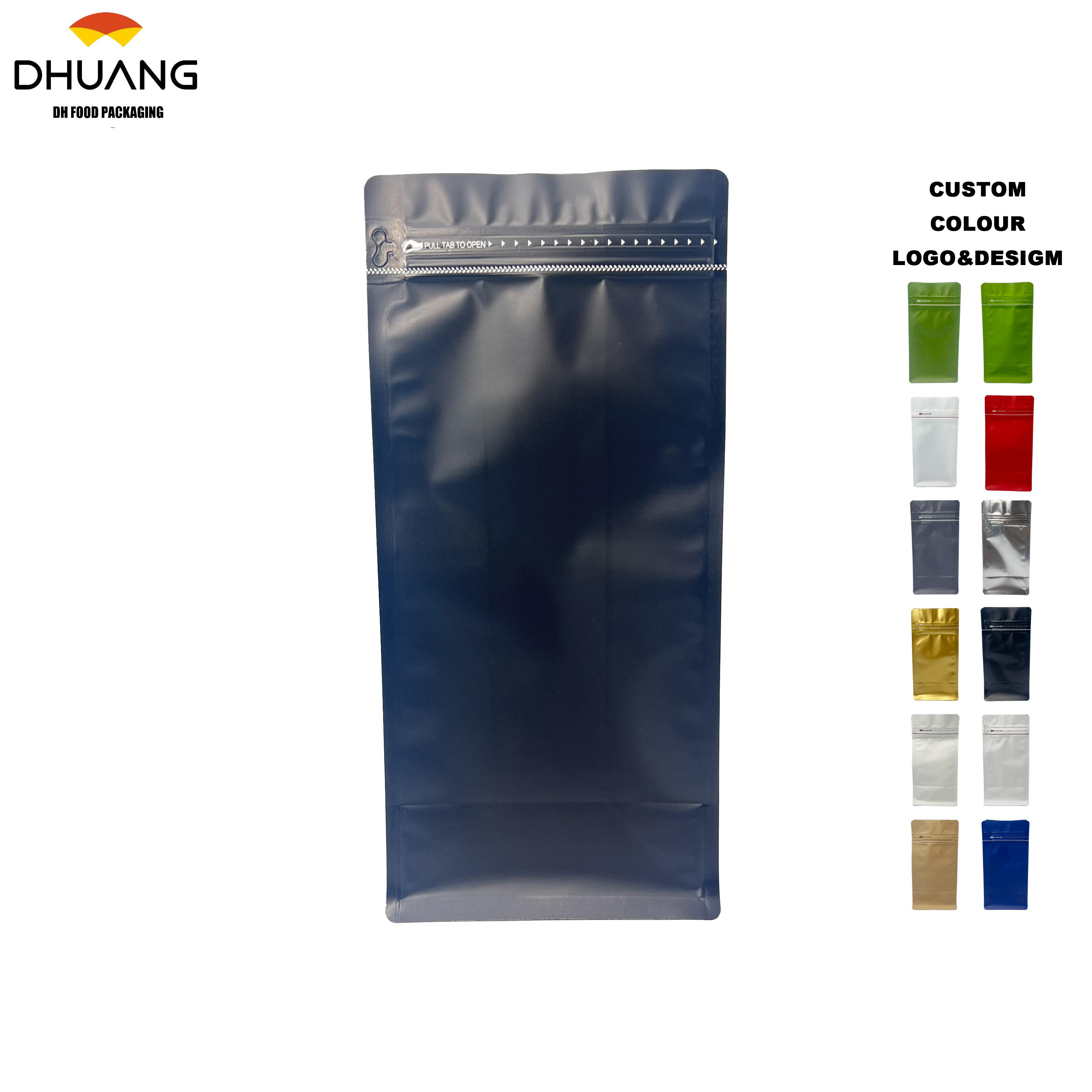 Customized Printing of sealed and Moisture-proof Packaging Bags for Candies Tea Coffee Beans and Other Products Coffee Bags