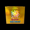 Custom Printed Coated Aluminum Foil-coated Non-woven Fabric Gift Bags Are Suitable for Birthday Gift Packaging Shopping Bag