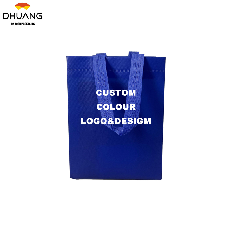 Customized Printing and Laminated Folding Eco-friendly Unwoven Fabric Handbag in Stock Shopping Bag