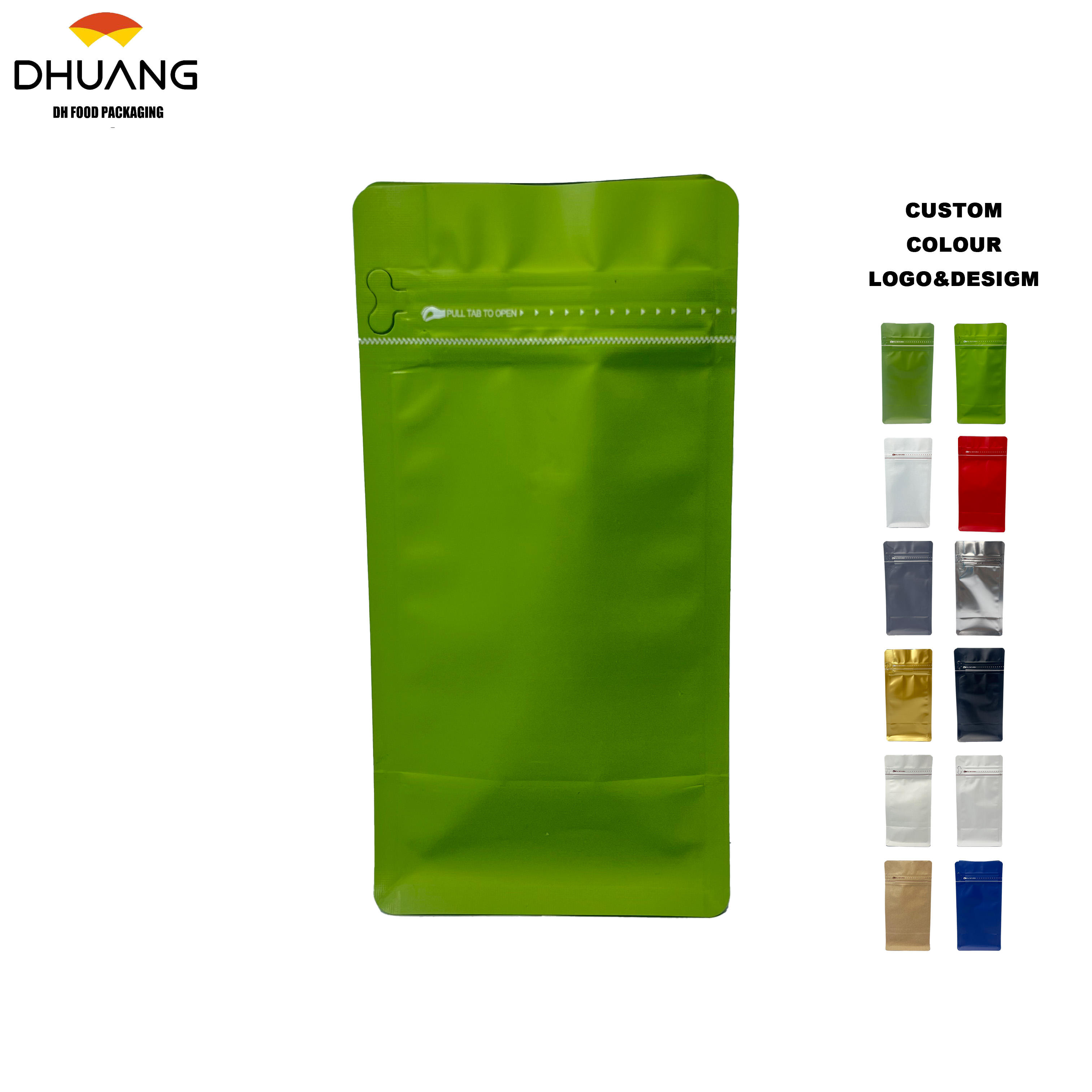 Food-grade Paper Bags for Customization Printing Suitable for Sealing and Storing Coffee Beans Packaging Coffee Bags