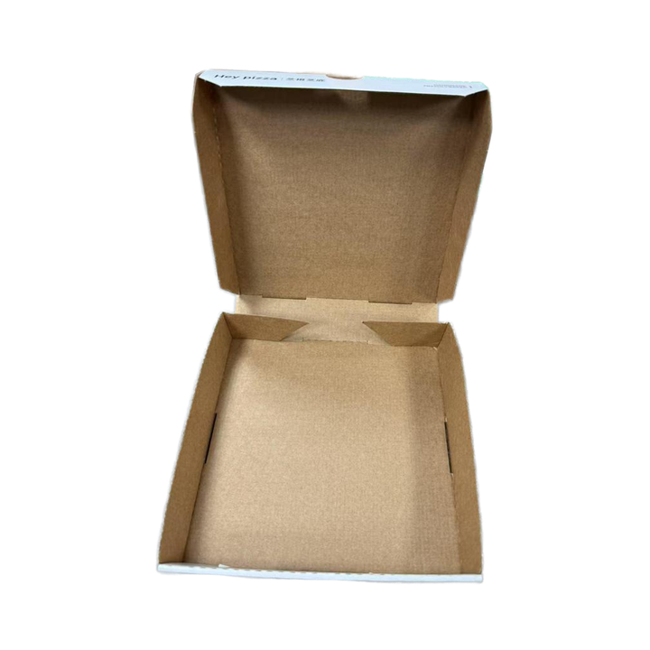Bulk Orders Recyclable Kraft Paper Leakproof for Food Trucks Fast Food Custom Pizza Boxes