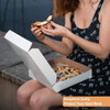 White Cardboard Pizza Box Sturdy Homemade Pizza and Crafts Custom Pizza Boxs