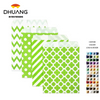 Lime Green Polka Dot Paper Treat Bags Small Candy Buffet Packaging for Wedding Birthday Party Cookie Bags Oil-proof Paper Bag