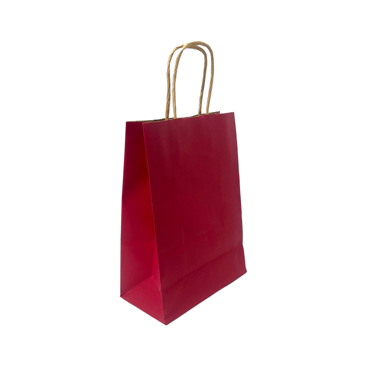 Customized Printed Kraft Paper Bags for Simple Packaging of Candies Color Scheme Gift Bags for Retail Sale Shopping Bag