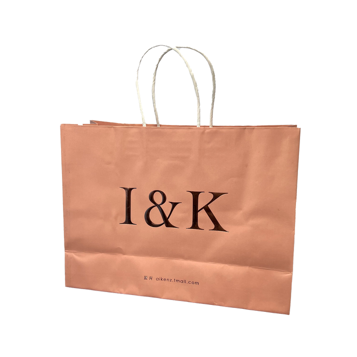 Custom Printed Wholesale Gift Wrap Paper Bags Kraft Paper Bags Printed with Your Own logo Shopping Bags