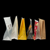 Food Packaging with Window Grease Resistant Coating Baked Toast Bag Wire Seal Recyclable Brown Custom Bread Bag