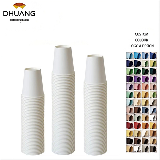 Hot Paper Cups Capable of Holding Coffee and Water Suitable for Group Dining Durable and Eco-friendly Products Coffee Cup