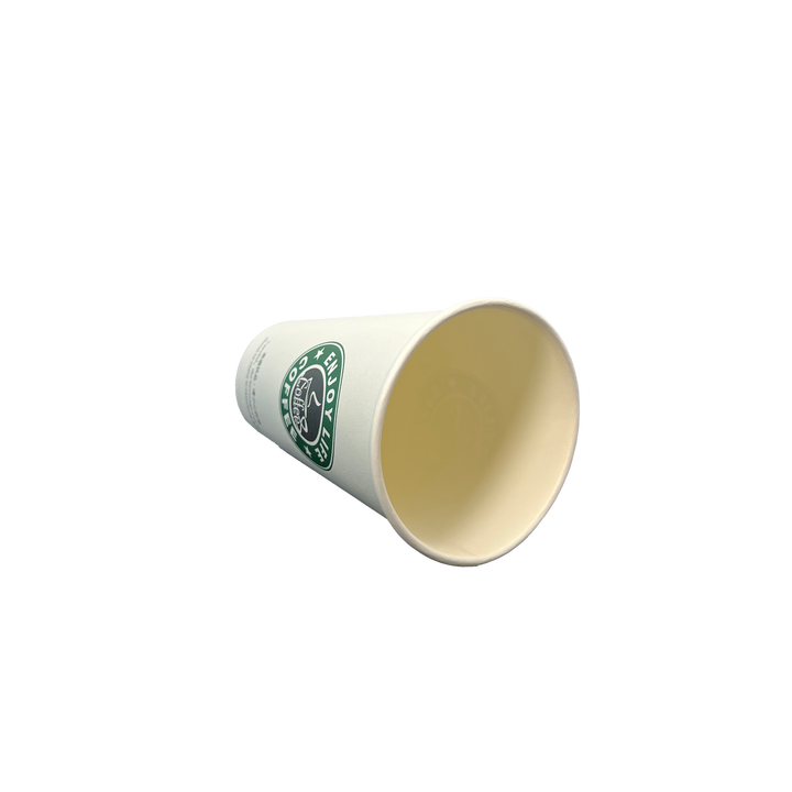 Wholesale Disposable Paper Cups Customized Logos Single-layer or Double-layer Hot and Cold Drinks Paper Cup