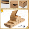 Bulk Corrugated Brown Pizza Box Specialty Art Takeout Container Embossing Box Packaging for Pizzas Pastries Custom Pizza Boxs