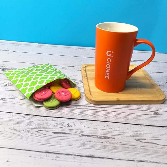 Flat Paper Treatment Bag Black Greaseproof Baking Cookie Paper Bag Candy Chocolate Pastry Oil-proof Paper Bag