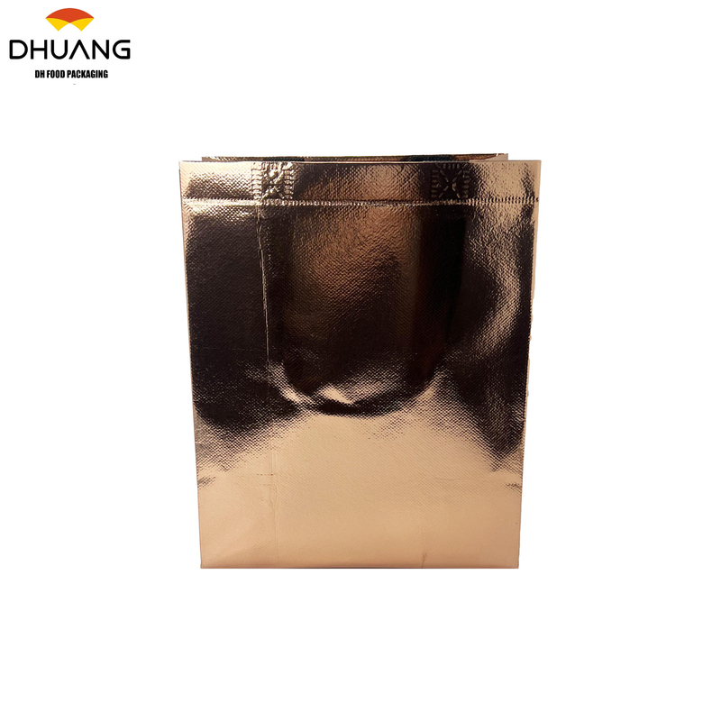 Aluminum Foil-coated Non-woven Fabric Gift Bag with Laser-etched Customized Printing of LOGO Shopping Bag