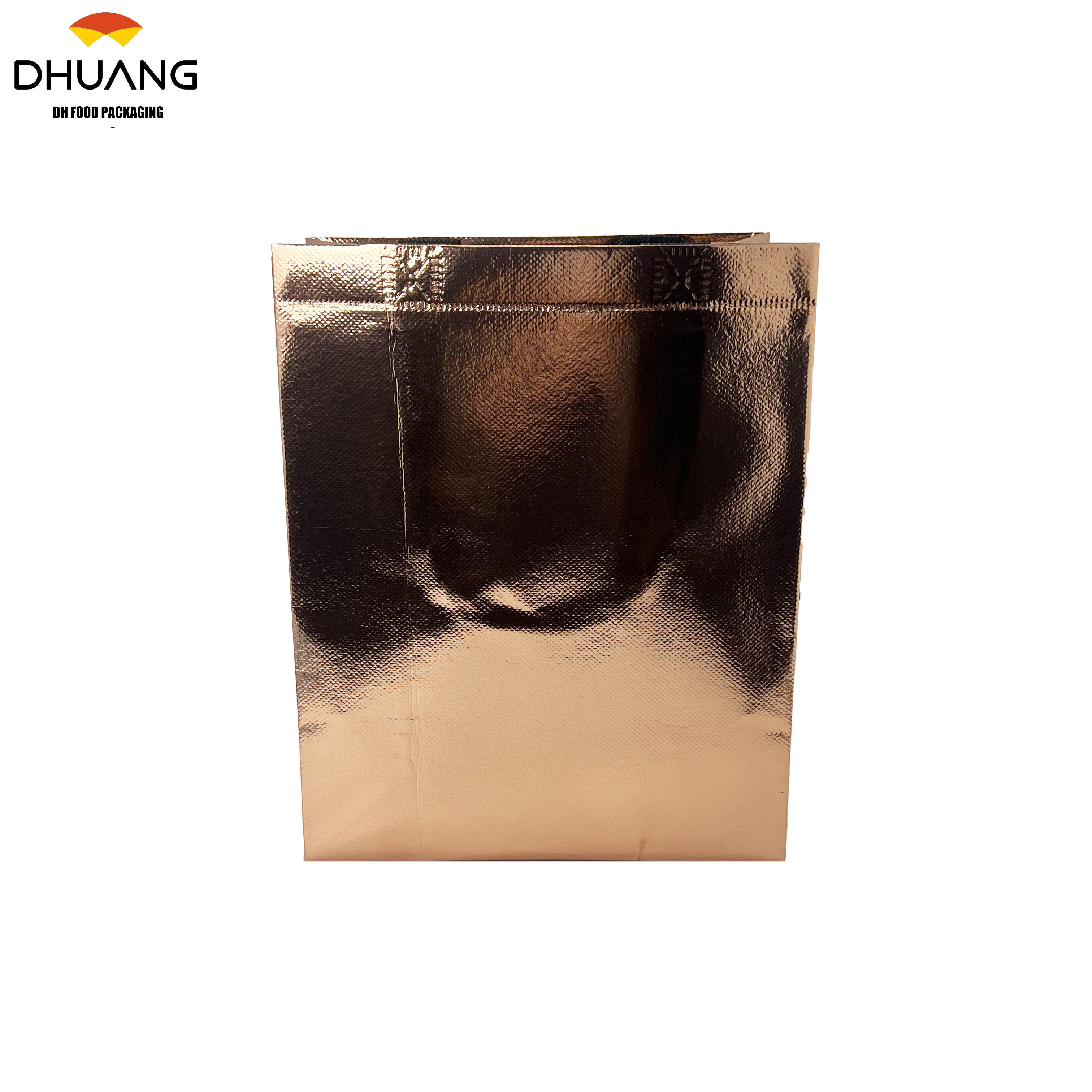 Aluminum Foil-coated Non-woven Fabric Gift Bag with Laser-etched Customized Printing of LOGO Shopping Bag