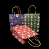 Recyclable Brown Kraft Paper Bag Clothing Retail Paper Bag with Handle Can Be Customized with Your Own logo Shopping Bag