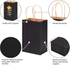 60 Black Paper Bags Gift Bags to Handle Bulk Shopping Birthdays Weddings Business Parties