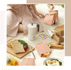 Greaseproof Brown Paper Bag with Sticker for Sandwiches Bakery Snacks Desserts Takeout Durable Packaging Paper Custom Bread Baga