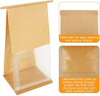 Bread Bag with Window with Wire Loop Can Be sealed Suitable for Bakeries Cafes and Homemade Custom Bread Bags
