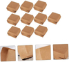 Kraft Paper Burger Packaging Boxes for Takeout Picnic Food Containers for Hamburgers French Fries and Party Snacks