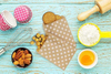 Cellophane Packaging Bags Oil-proof Snack and Popcorn Bags Used for Packaging Goods Oil-proof Paper Bag