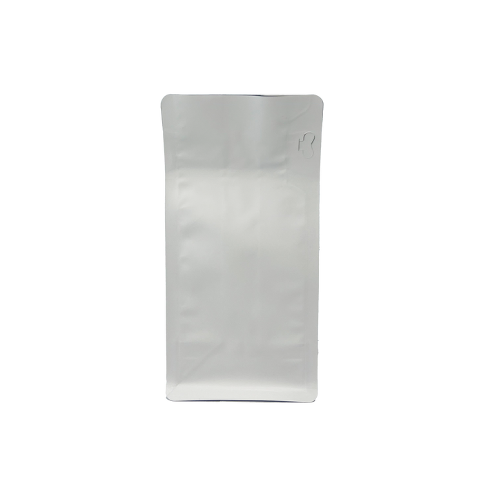 Coffee Bag with Eight-sided Sealing in Stock with Aluminum Coating and sealed Side Zipper for Coffee Beans Packaging Coffee Bags