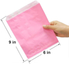Custom Size Kraft Paper Treat Bags for Candy Buffet for Wrapping Cookies Bread Hamburgers Chemicals Oil-proof Paper Bag