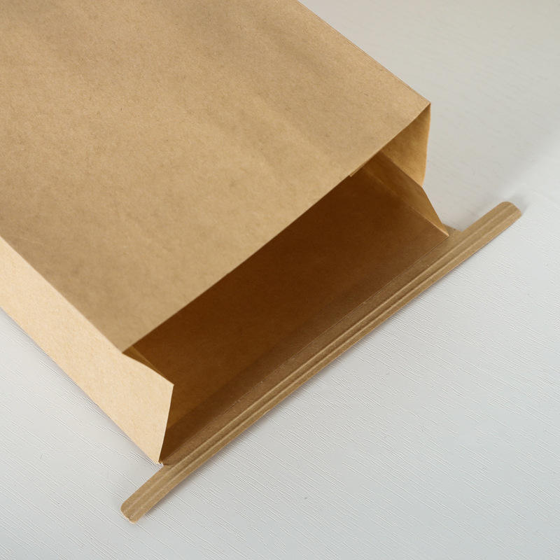 Wholesale Kraft Paper Bag for Toast Bread Tea and Snacks Transparent Packaging With Gravure Printing Custom Bread Bags