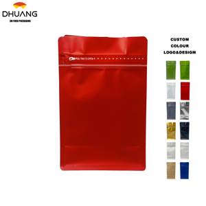 Customized Printing of Food-grade Flat-bottomed sealed Bags for Sealing and Storing Coffee Beans Packaging Coffee Bags