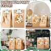 Jungle Animals Thanks Label Popcorn Bags Cute Round Stickers for Baby Shower Paper Food Storage Gift Packaging Custom Bread Bags