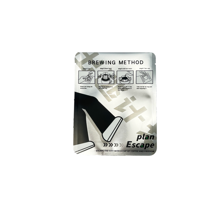 One-time Use Ear-shaped Packaging Bag Moisture-proof Portable and Easy to Tear Open Coffee Bags