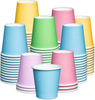 Small Paper Cup Disposable Mini Bathroom Gargle Cup - Various Colors Custom Paper Cup