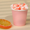 3 oz Red Mouth Cleaner Disposable Bathroom Cup for Birthday Parties and Picnics Paper Cup