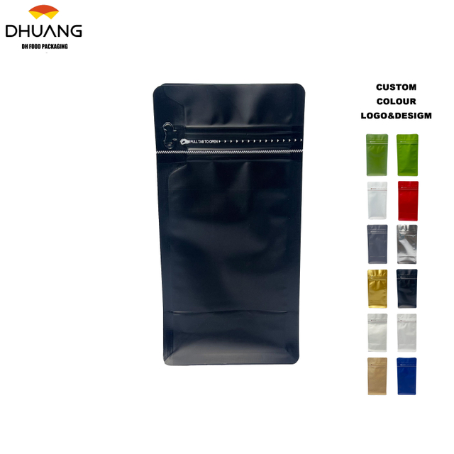 Customized logo Coffee Packaging Bags with Octagonal Sealing Design Suitable for Coffee Beans Storage Coffee Bags