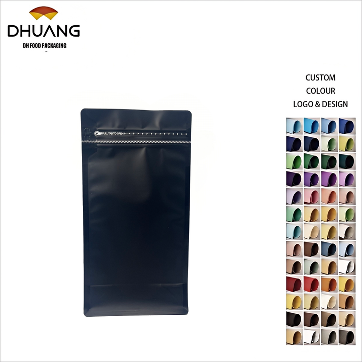 Vertical-format Coffee Packaging Bags Customized Printing Food-grade Moisture-proof sealed Coffee Bags