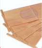 Food-Grade Sealed Kraft Paper Bag with Clear Window for Toast and Baked Goods Custom Bread Bags