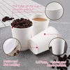 150 Packs of 8oz Paper Cups, 8oz Disposable White Hot Coffee Paper Cups