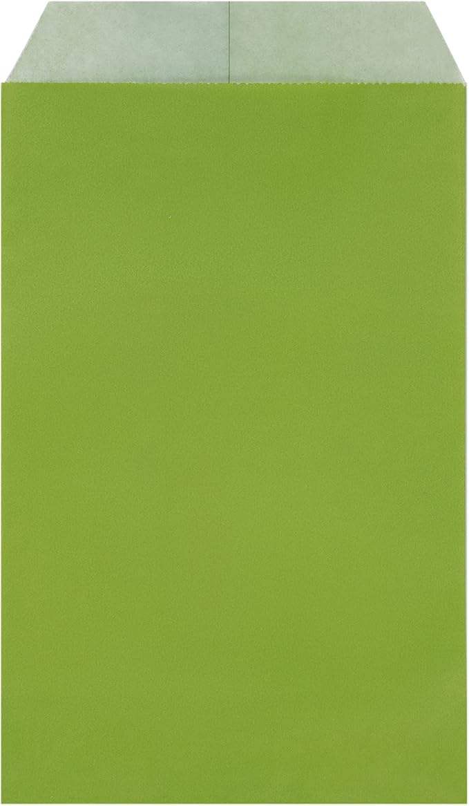 Quotidian Green Tea Glassine Paper Bags Envelopes for Premium Packaging Oil-proof Paper Bag