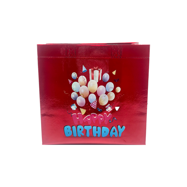Custom Printed Coated Aluminum Foil-coated Non-woven Fabric Gift Bags Are Suitable for Birthday Gift Packaging Shopping Bag