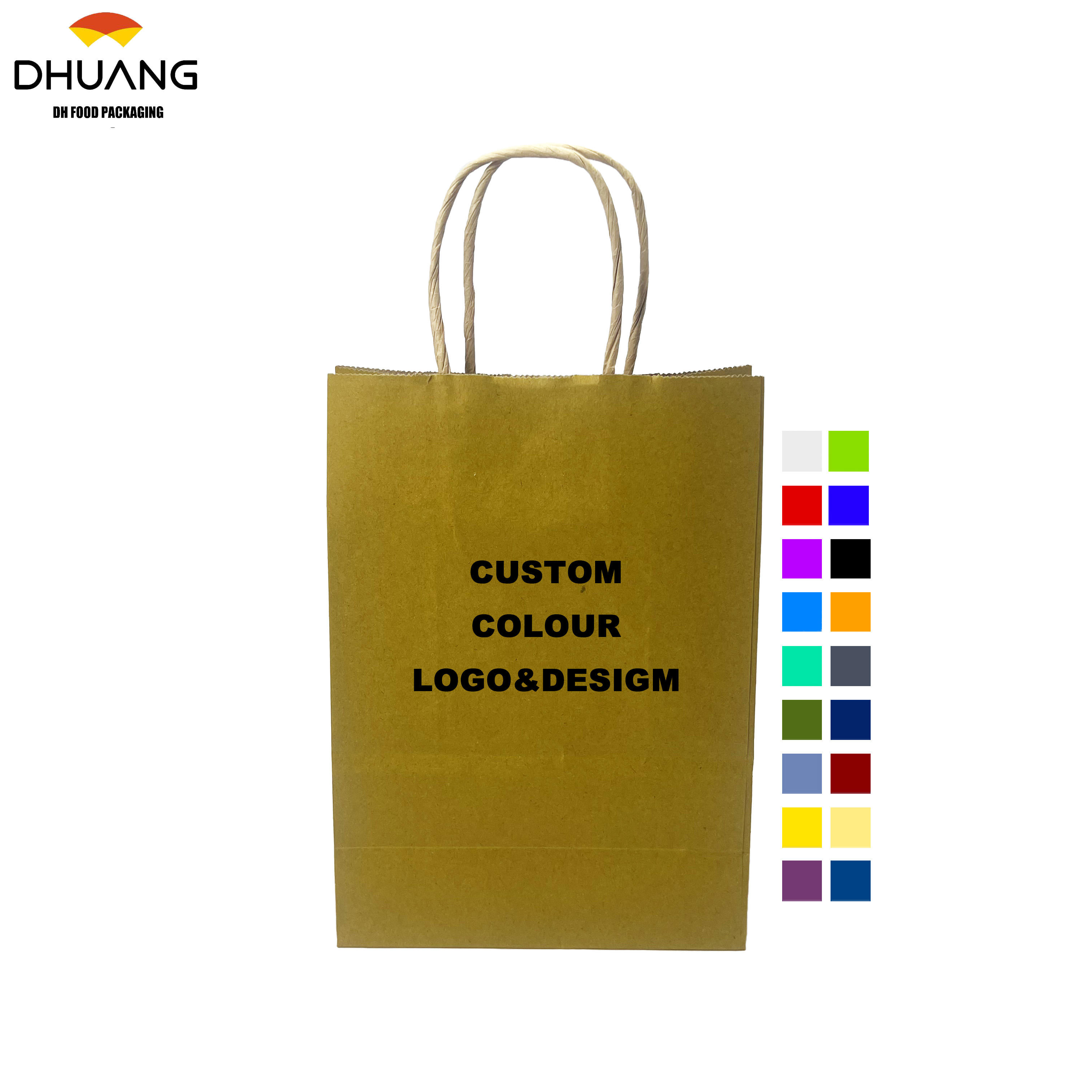 Colorful Leather Handbags with Paper Covers for Simple Packaging of Candy-colored Gifts Suitable for Retail Use Shopping Bag
