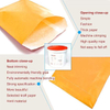 Customizable Size Genuine Leather Gift Bag Suitable for Food Packaging Applicable to Pizza Cookies Bread Oil-proof Paper Bag