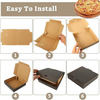 Mini Black Box - a Box Used for Food Delivery and Storage Pizza Cake Cookies Food Custom Pizza Box