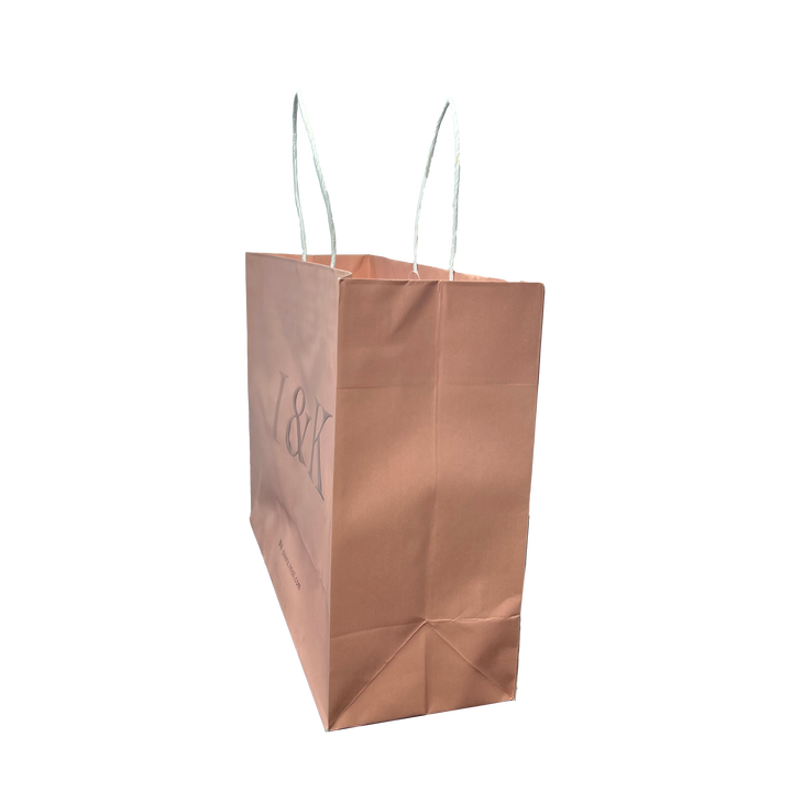 Custom Printed Wholesale Gift Wrap Paper Bags Kraft Paper Bags Printed with Your Own logo Shopping Bags