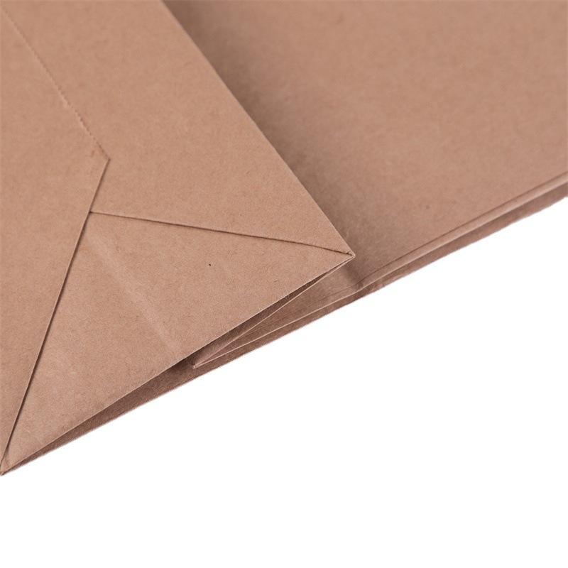 Brown Paper Bag with Handle Loose Packaging Custom Gift Bag Loose Packaging, Brown Kraft Paper Retail Shopping