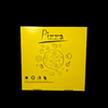 Wholesale Design logo Eco-friendly Clamshell Baking Restaurant Safe Cardboard Corrugated Kraft Custom Pizza Box