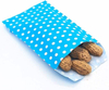 Blue Polka Dot Oil-Proof Baking Paper Bag Small Waxy Goodie Pack for Chocolate Pastries Packaging Oil-proof Paper Bag