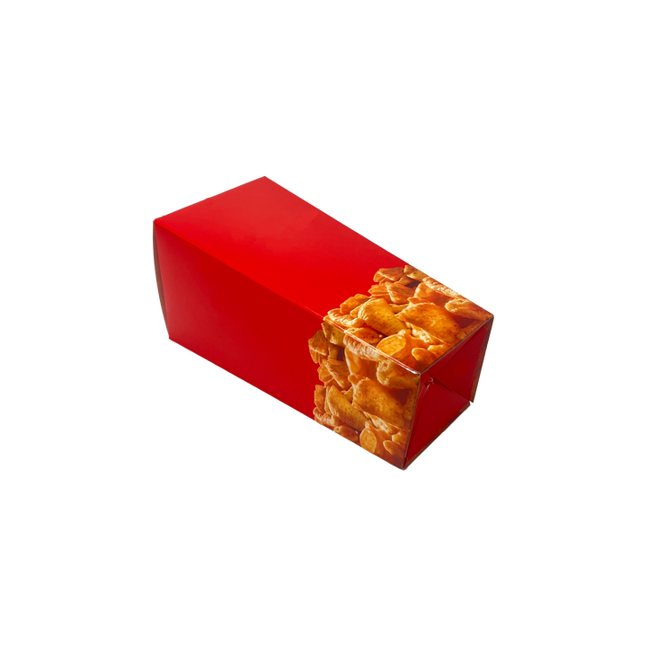 Customized Color-printed Fried Chicken Packaging Boxes, Fold-free and Oil-resistant Chicken Nugget Packing Paper Boxes Food Box