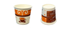 Disposable White Paper Coffee Cups Hot/Cold Beverage Drinking Cups for Parties Picnics Travel Events