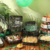 Large Food Paper Trays, 5 lb Deer Corn Chip Boat, Suitable for Children's Parties, Camo Themed Party Supplies (camo)