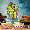 Pieces of Disposable Paper Food Tray for Carnival Party Decorations for Food Stalls, Condiments