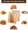 Bread Paper Bag with Window Wire Edge Suitable for Bread Food Storage Bags Biscuits Snacks Custom Bread Bags