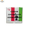 Food Grade of Various Sizes Designed with Cardboard Packaging Paper Boxes Suitable for Restaurants Custom Pizza Boxs