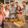 Pizza Planet Corrugated Box Thick Extra-large Corrugated Pizza Box Party Planet Decoration Custom Pizza Boxs
